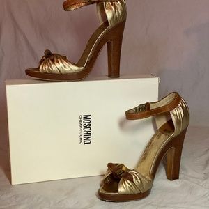 Moschino Heels with Original Bag & Box